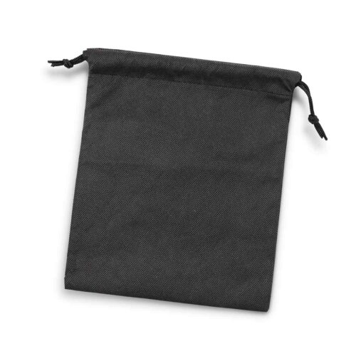 118217 Drawstring Gift Bag Medium black