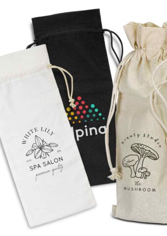 123019 Cotton Wine Drawstring Bag main