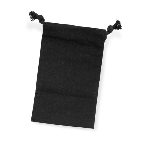 200245 Cotton Gift Bag Small black