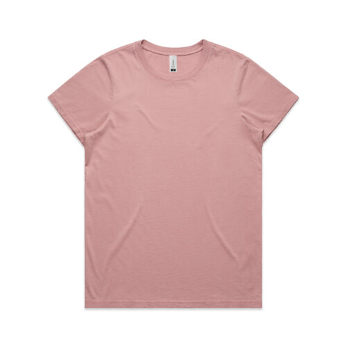 4065 AS Colour Wo's Maple Faded Tee FADED ROSE