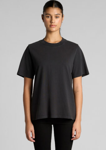 4082 AS Colour Wo's Heavy Faded Tee front