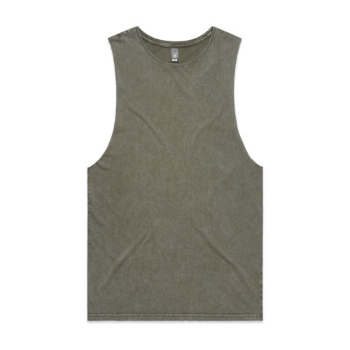 5039 AS Colour Stone Wash Barnard Tank moss stone