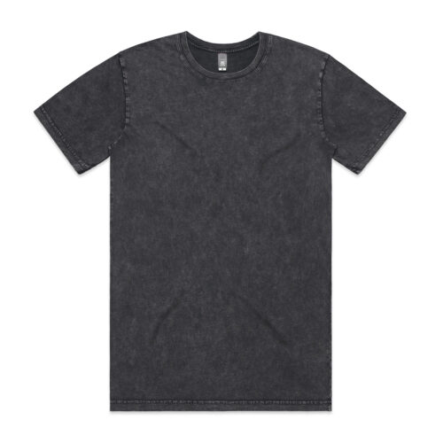 5040 AS Colour Staple Stone Wash Tee black stone