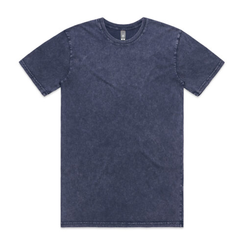 5040 AS Colour Staple Stone Wash Tee blue stone