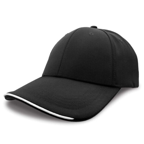 7030 Streamliner Cap black white front