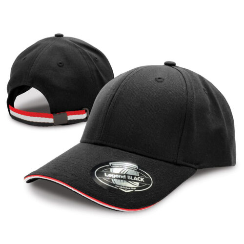 7033 San Marino Cap black red white