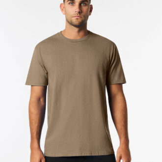 Gildan Softstyle 65000 T shirt brown savana front