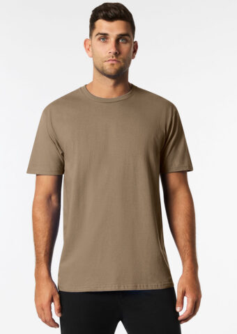 Gildan Softstyle 65000 T shirt brown savana front