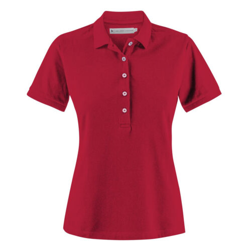 JH201W Sunset Women's Polo red