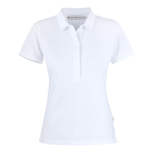 JH201W Sunset Women's Polo white front