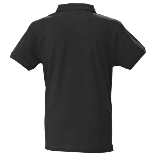 JH203S Avon Men's Cotton Polo black back