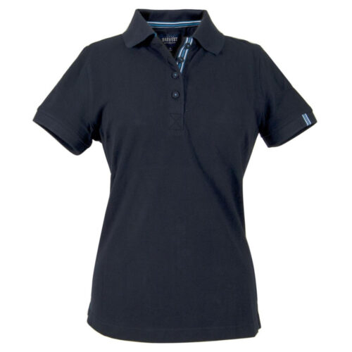 JH203W Avon Women's Cotton Polo navy