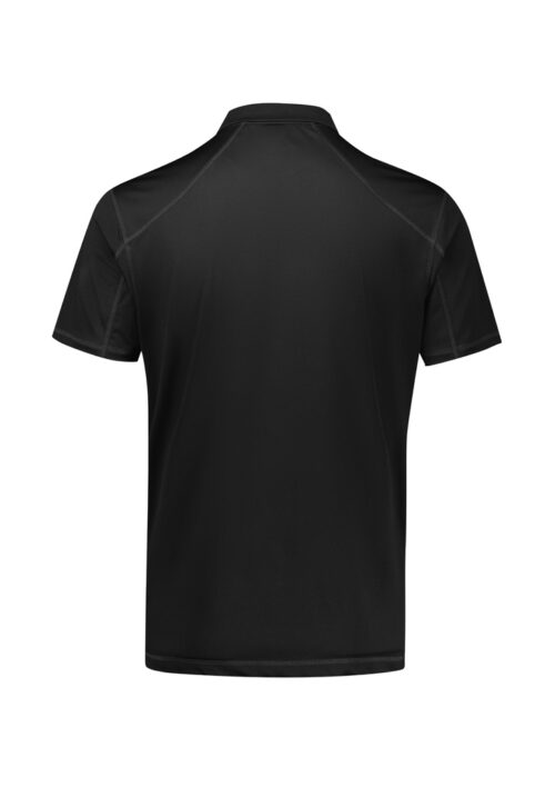 Mens Dart Short Sleeve Polo Black Black 02 ld4wt3E