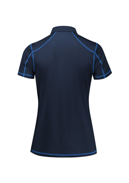 Mens Dart Short Sleeve Polo Navy Royal 02 bUS4LR2