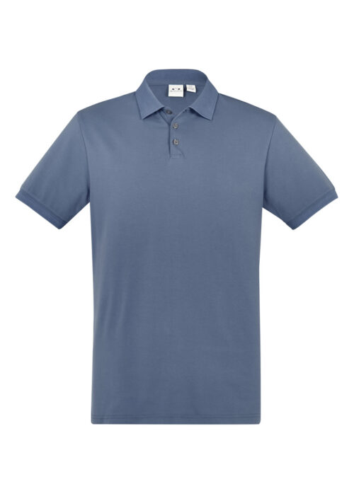 P105MS Mens City Short Sleeve Polo GreySmoke 01 aCELROf