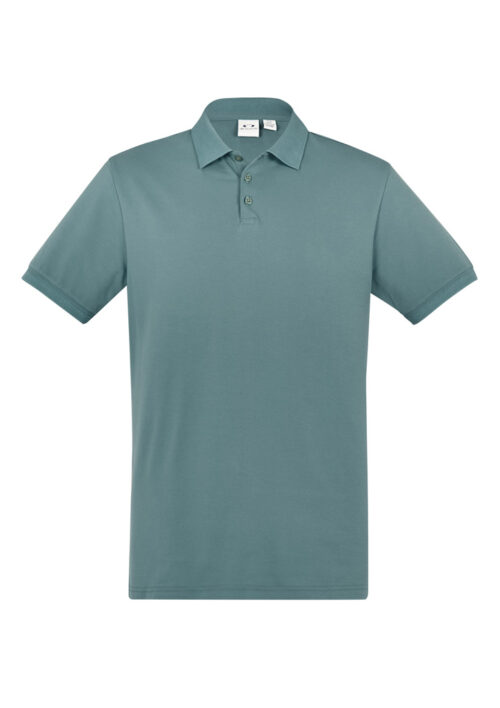 P105MS Mens City Short Sleeve Polo JasperGreen 01 KkNm3Aa