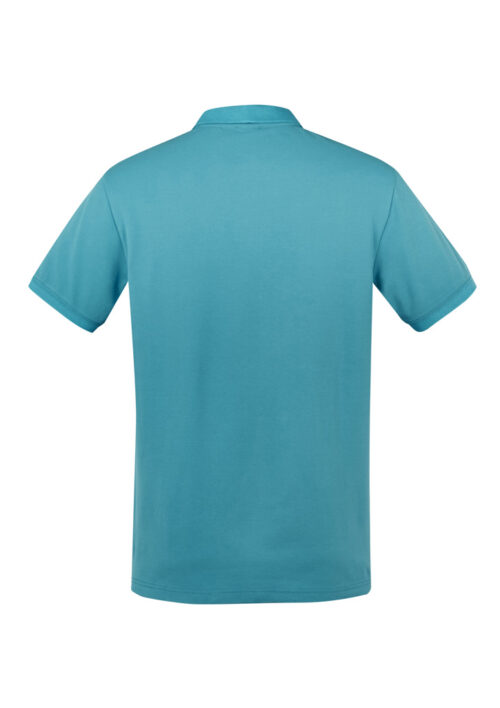 P105MS Mens City Short Sleeve Polo Teal 02 CBM6CVP