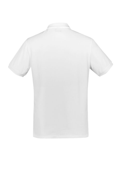 P105MS Mens City Short Sleeve Polo White 02 BLYORKz