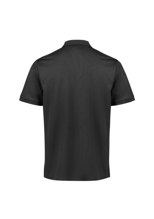 P313MS Mens Focus Short Sleeve Polo Black Black 02