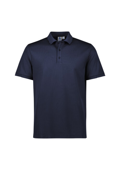 P313MS Mens Focus Short Sleeve Polo Navy Navy 01