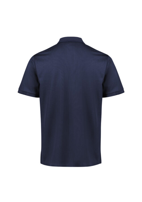 P313MS Mens Focus Short Sleeve Polo Navy Navy 02