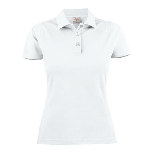 PA200W Surf Women's Cotton Polo white