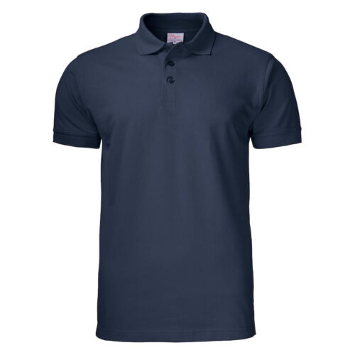 PA201S Surf Pro RSX Men's Cotton Polo navy front