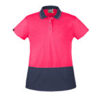 Syzmik Womens Hi Vis Basic Short Sleeve Polo