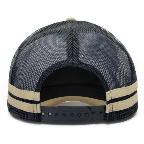 7050 Striped Trucker Cap KB BACKVIEW [Web]