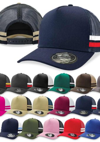 7050 Striped Trucker Cap main