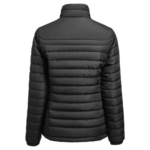 JH130W Arches Women's Puffer Jacket black back