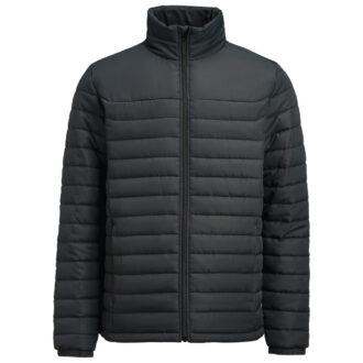JH130 Arches Men's Puffer Jacket Black Front