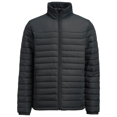 JH130 Arches Men's Puffer Jacket Black Front
