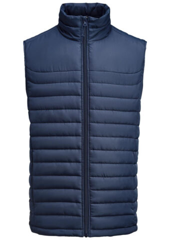 JH135 Arches Men's Puffer Vest navy front