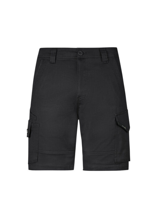 Syzmik ZS605 Mens Rugged Cooling Stretch Short bProduct Black 01