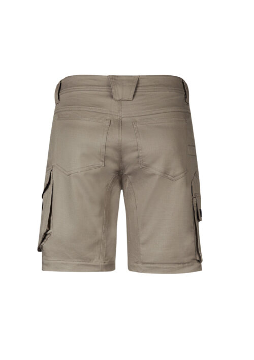 Syzmik ZS605 Mens Rugged Cooling Stretch Short bProduct Khaki 02