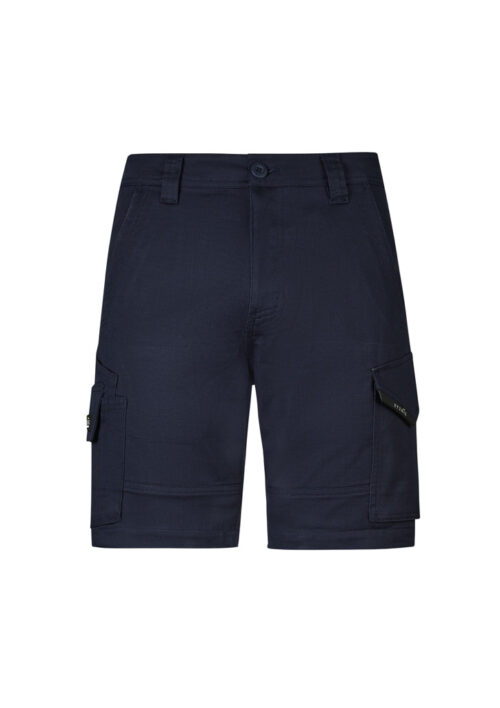 Syzmik ZS605 Mens Rugged Cooling Stretch Short bProduct Navy 01