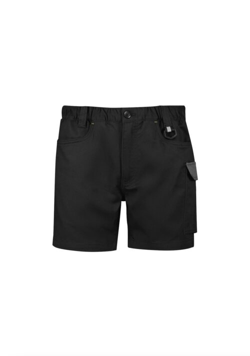 Syzmik ZS607 Mens Rugged Cooling Stretch Short Short bProduct Black 01