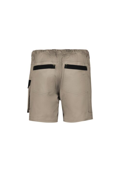 Syzmik ZS607 Mens Rugged Cooling Stretch Short Short bProduct Khaki 02