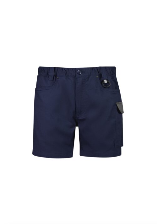 Syzmik ZS607 Mens Rugged Cooling Stretch Short Short bProduct Navy 01