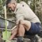 ZS180 Syzmik Mens Lightweight Outdoor Short aTalent Navy 01