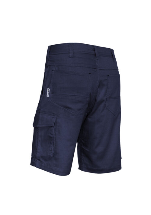 ZS505 Syzmik Mens Rugged Cooling Vented Short bProduct Navy 02