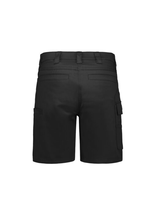 ZS735 Syzmik Womens Essential Stretch Cargo Short Product Black 02