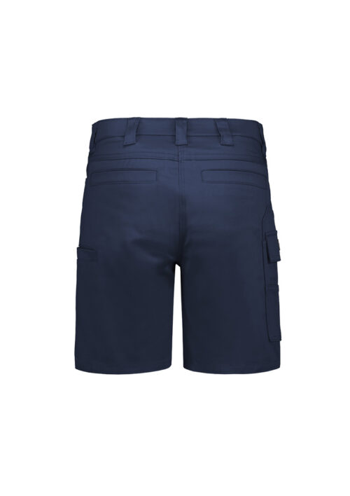 ZS735 Syzmik Womens Essential Stretch Cargo Short Product Navy 02