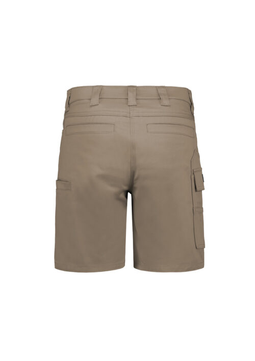 ZS735 Syzmik Womens Essential Stretch Cargo Short Product Stone 02