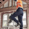 ZP145 Syzmik Mens Summer Cargo Pant aTalent Navy 01
