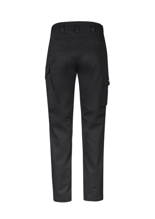 ZP230 Syzmik Mens Essential Basic Stretch Cargo Pant bProduct Black 02