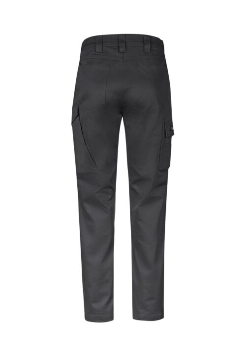 ZP230 Syzmik Mens Essential Basic Stretch Cargo Pant bProduct Charcoal 02