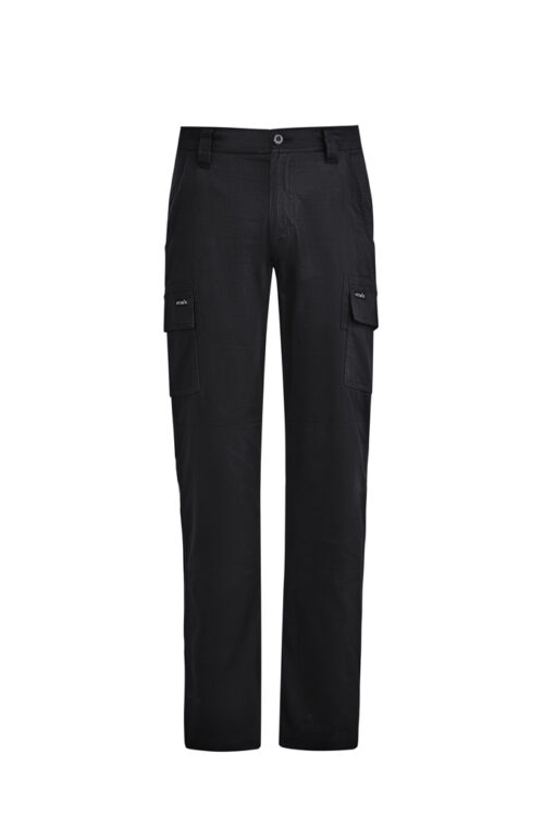 ZP505 Syzmik Mens Lightweight Drill Cargo Pant bProduct Black 01
