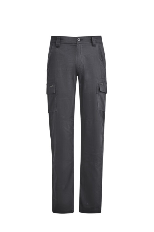 ZP505 Syzmik Mens Lightweight Drill Cargo Pant bProduct Charcoal 01